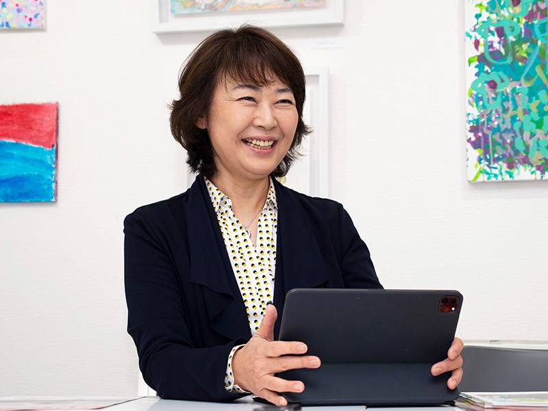 理事長の萩原さん
