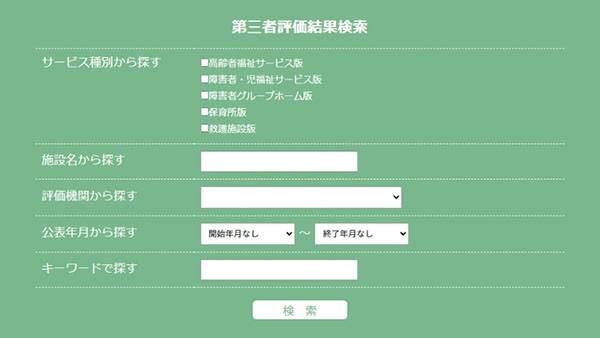 福祉サービス第三者評価結果公表4585