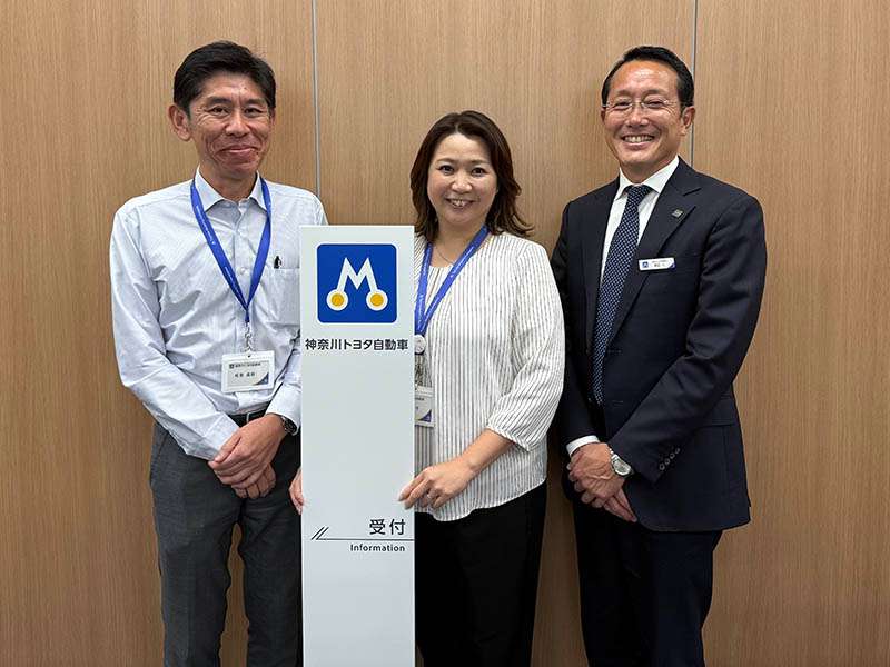 お話を伺った(左から)広報CSR推進室長の椛島さん、門田さん、室長の渡辺さん お話を伺った(左から)広報CSR推進室長の椛島さん、門田さん、室長の渡辺さん