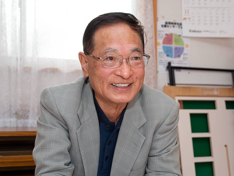 麻溝地区社協の会長となり、４年目になる境さん