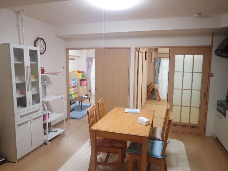 居室の広さは概ね2DK。地域での生活をイメージしながら生活基盤を整える 居室の広さは概ね2DK。地域での生活をイメージしながら生活基盤を整える