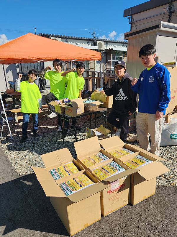 昨年10月能登での支援活動 昨年10月能登での支援活動