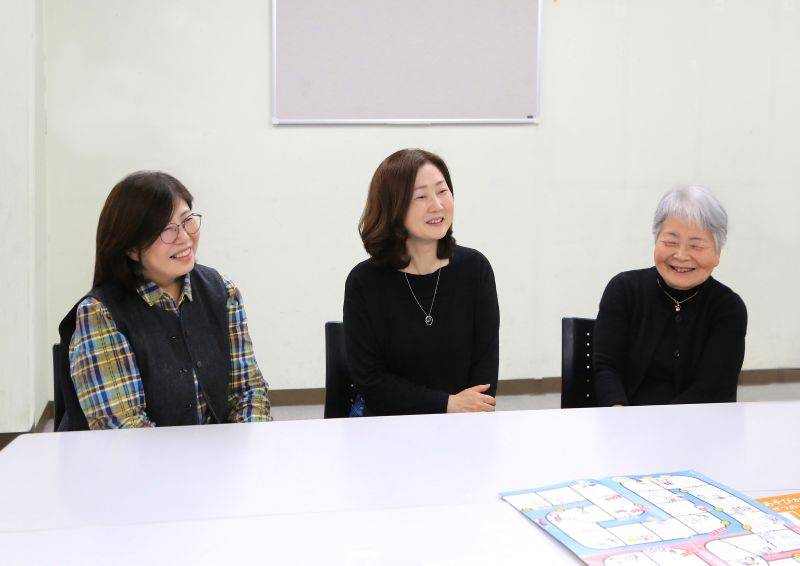 左から、村上さん、門さん、中さん 左から、村上さん、門さん、中さん