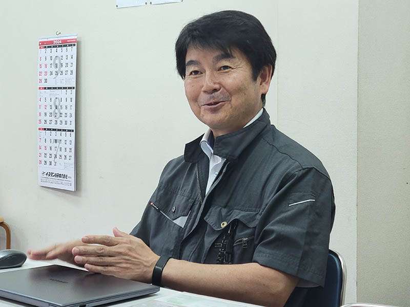お話をうかがった代表の川田さん お話をうかがった代表の川田さん